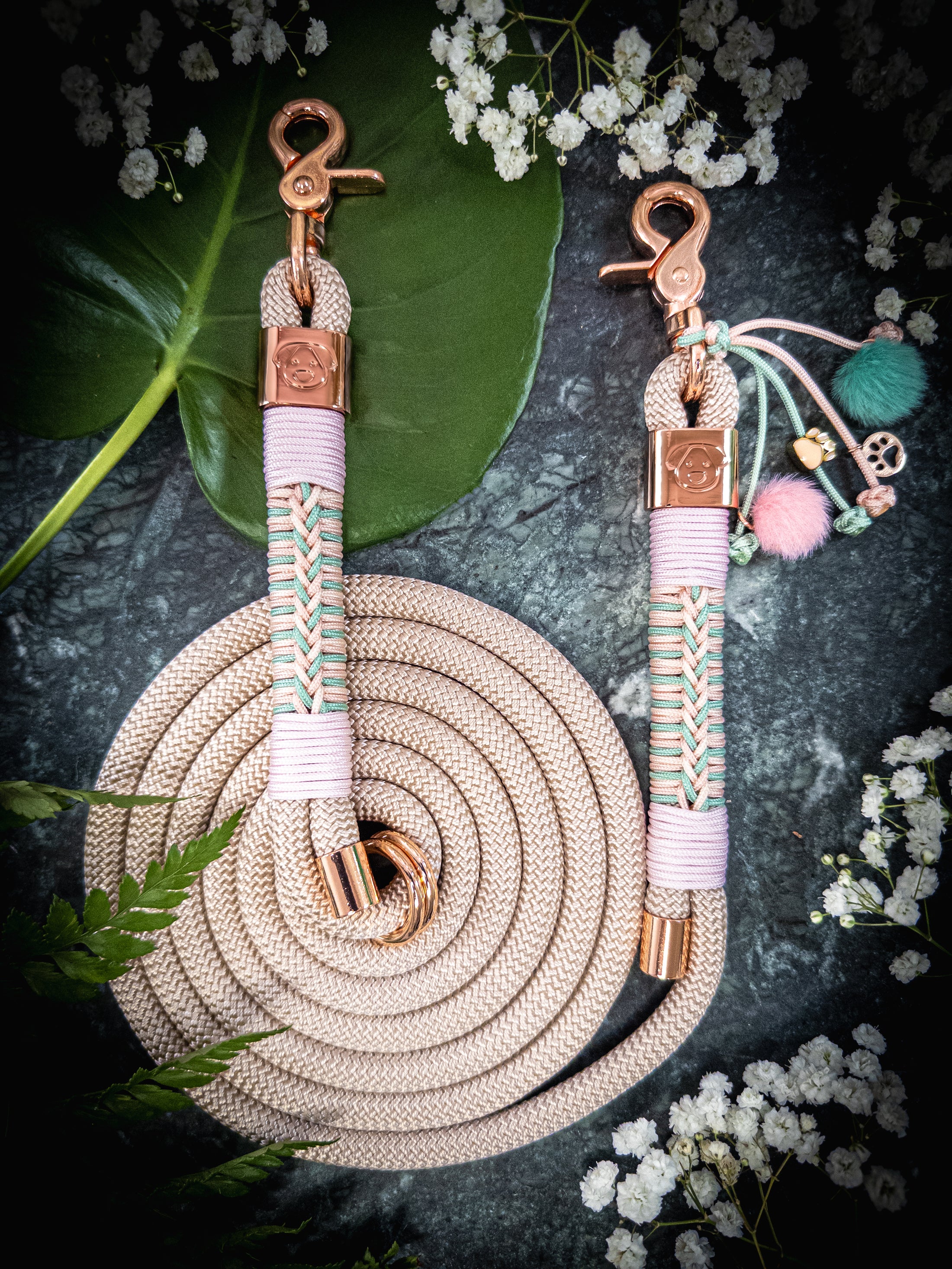 PEARL ROSÉ LEASH